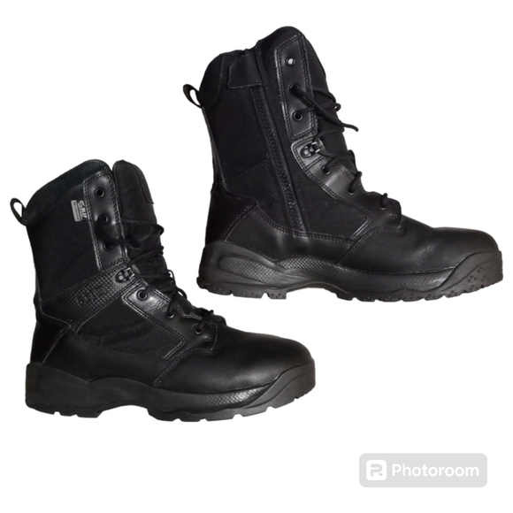5.11 A.T.A.C. 2.0 8" Side Zip Tactical Boots – Black – Women’s 13W / Men’s 10.5 - Picture 8 of 16